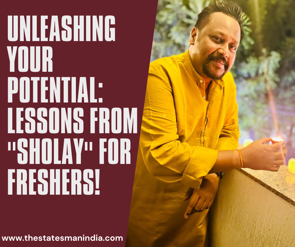 Unleashing Your Potential Lessons from 'Sholay' for Freshers!Hey there, bright-eyed freshers! Ready to kickstart your journey into the corporate world? Let's dive into the realm of Bollywood and discover the timeless wisdom of the epic film "Sholay." Get ready for a rollercoaster ride filled with inspiration, courage, and some serious life lessons!
