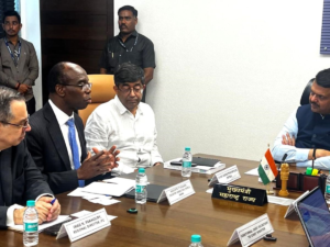 World Bank India Head Meets Fadnavis, Affirms Commitment to Expanding Projects in Maharashtra