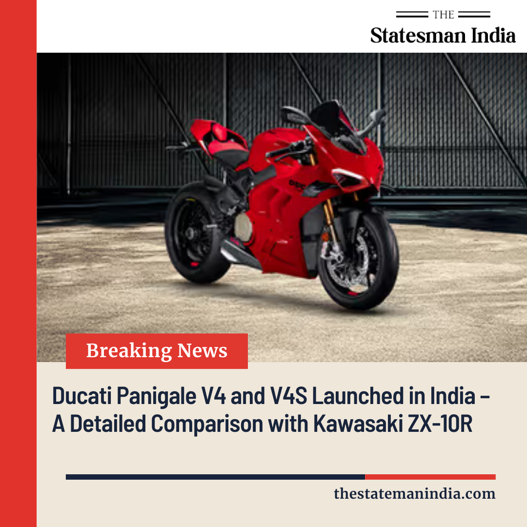 Ducati Panigale V4 and V4S Launched in India – A Detailed Comparison with Kawasaki ZX-10R