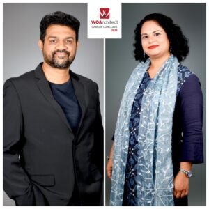 Ar. Milind Surve, and Ar. Snehal Jagdale Surve, Co-Founders, WOARCHITECT platform